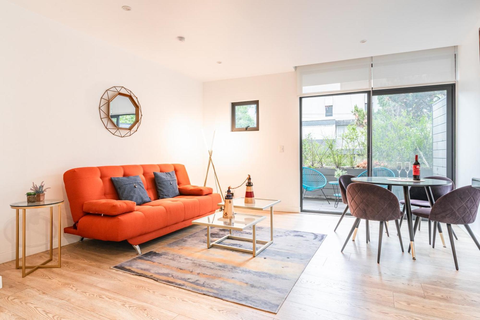 Insurgentes Area Balcony, Outdoor Lounge * Mexico City