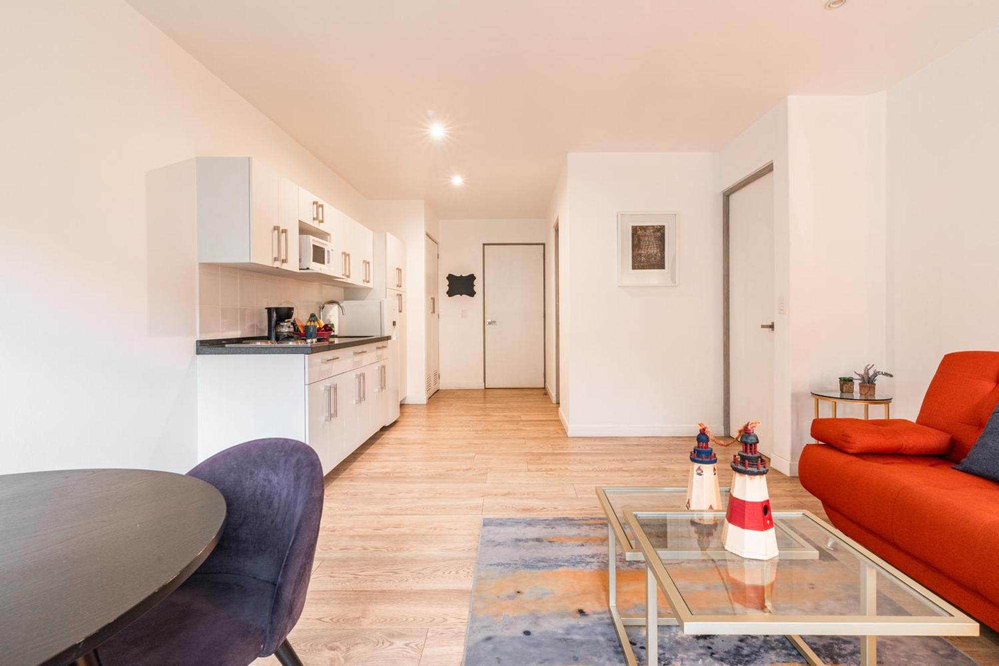 Insurgentes Area Balcony, Outdoor Lounge Apartment *
