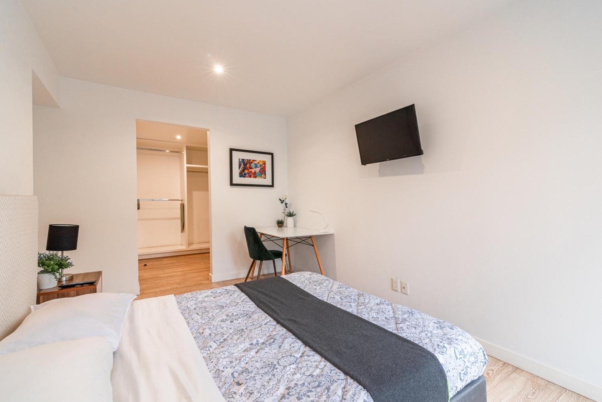 Apartment Insurgentes Area Balcony, Outdoor Lounge Mexico City