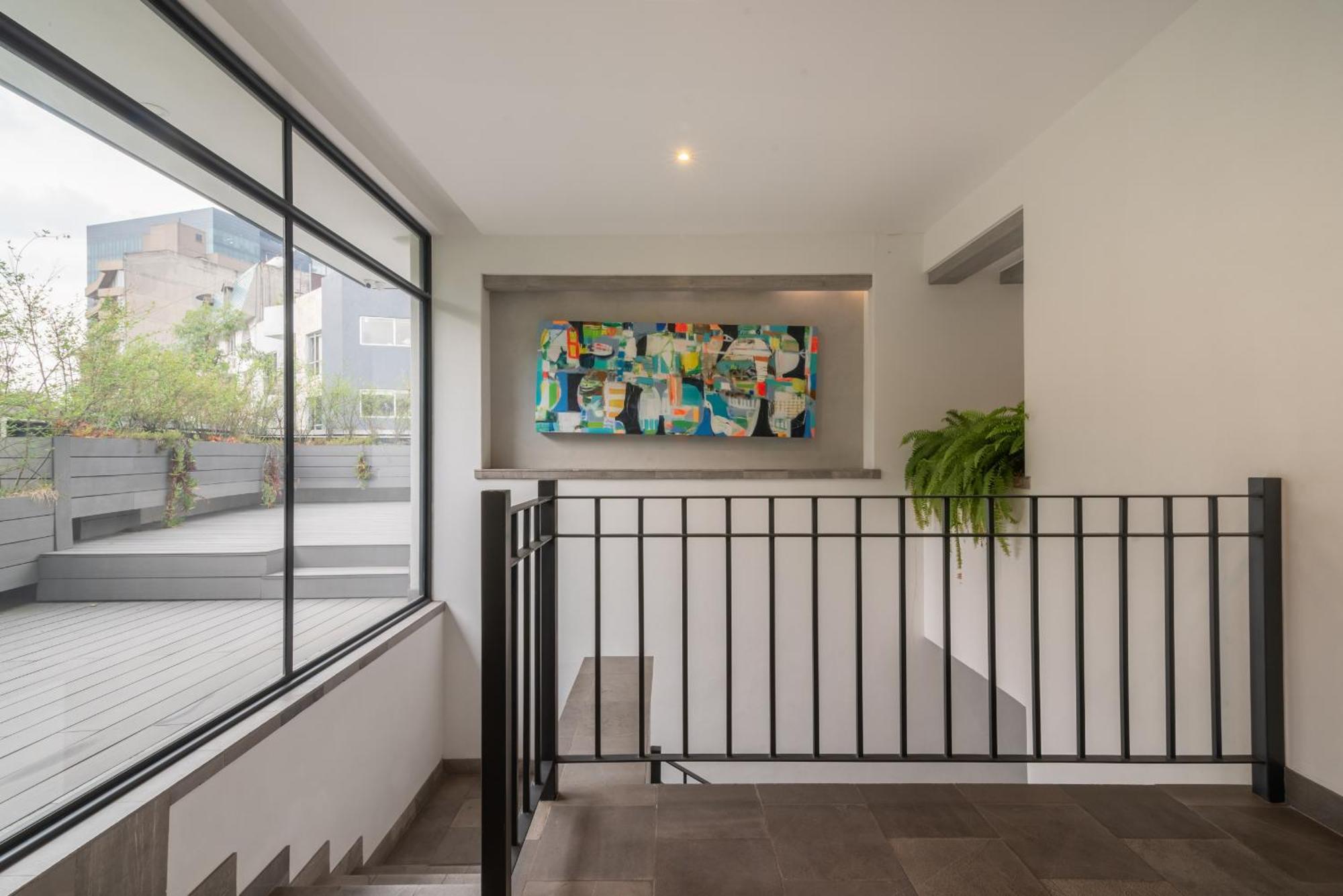 Insurgentes Area Balcony, Outdoor Lounge Apartment *