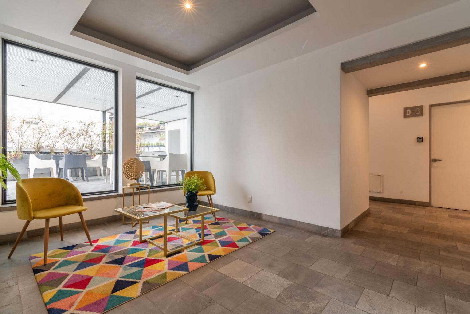 Insurgentes Area Balcony, Outdoor Lounge Apartment